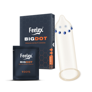 Bao cao su bi Feelex Bigdot | 3 Bi - 6 Bi - 9 Bi lớn, nhiều Gel