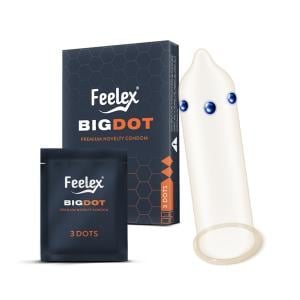 Bao cao su bi Feelex Bigdot | 3 Bi - 6 Bi - 9 Bi lớn, nhiều Gel