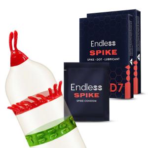 Bao cao su Râu Rồng Endless Spike D7 - Râu rồng kèm 2 vòng gai