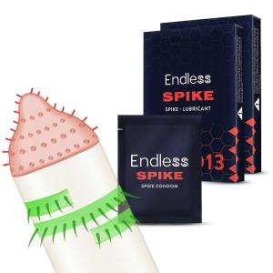 Bao cao su Râu Rồng Endless Spike D13 - Vòng Gai nhỏ quấn quanh thân