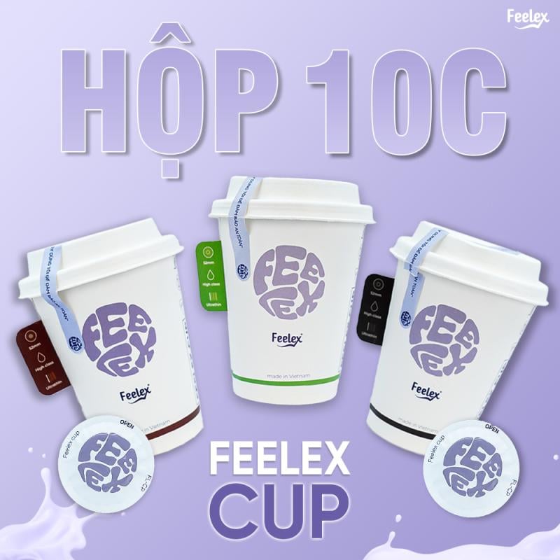 Bao cao su siêu mỏng Feelex Cup