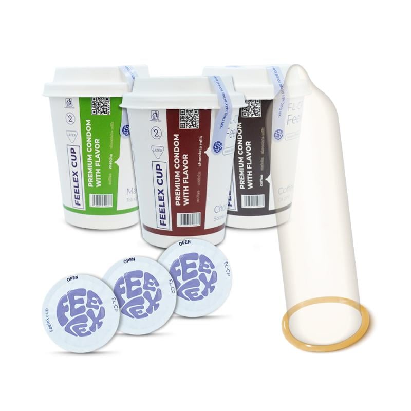 Bao cao su siêu mỏng Feelex Cup