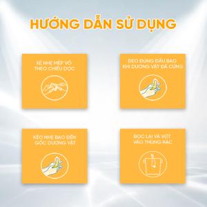 Bao cao su Feelex Invisible siêu mỏng, nhiều gel - Hộp 10 cái