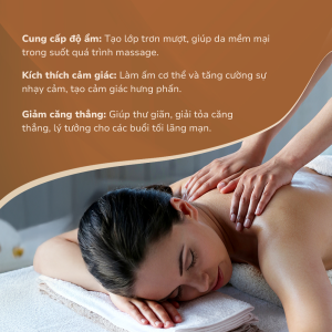 Dầu massage body Feelex nhiều mùi hương – 300ml