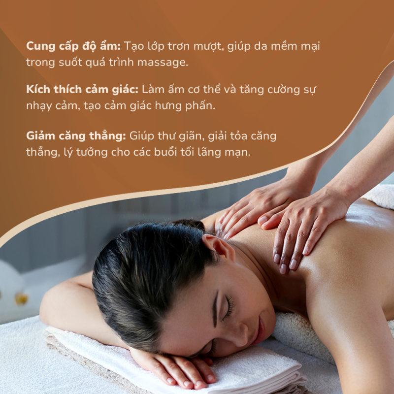 Dầu massage body Feelex nhiều mùi hương – 300ml