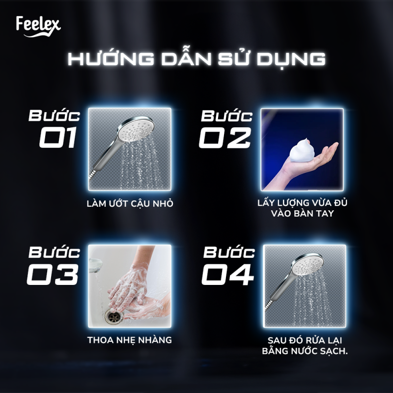 Dung dịch vệ sinh vùng kín nam Feelex Care Men – 100ml