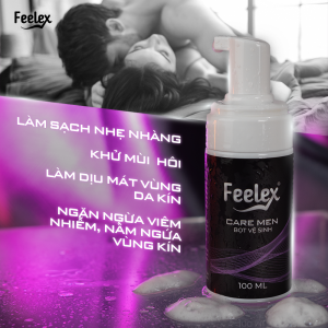 Dung dịch vệ sinh vùng kín nam Feelex Care Men – 100ml