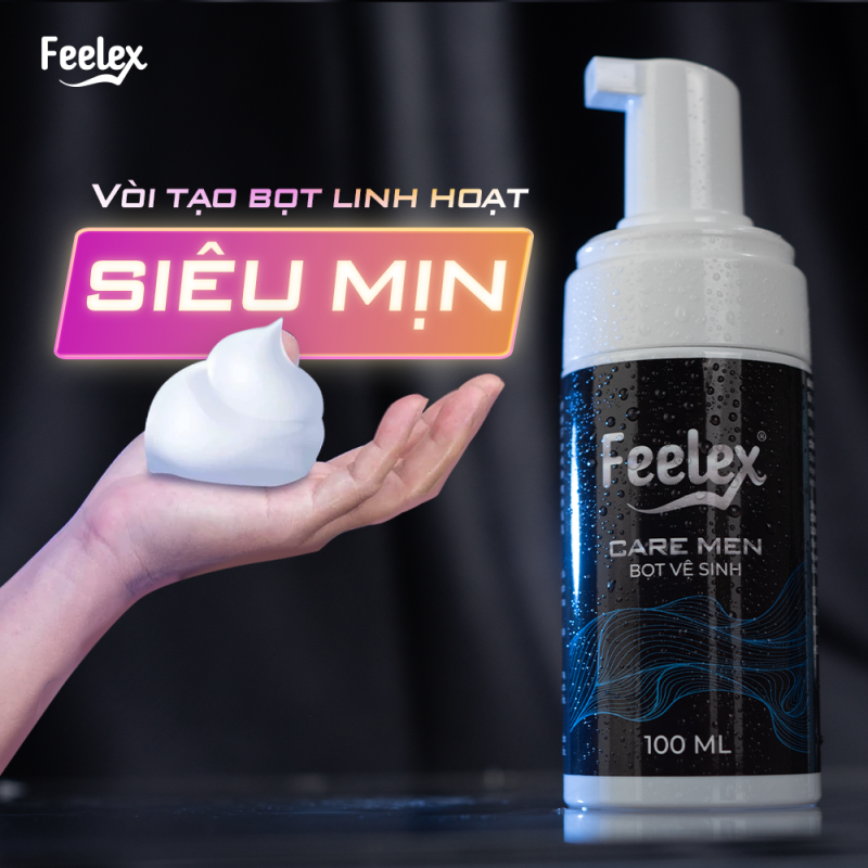 Dung dịch vệ sinh vùng kín nam Feelex Care Men – 100ml