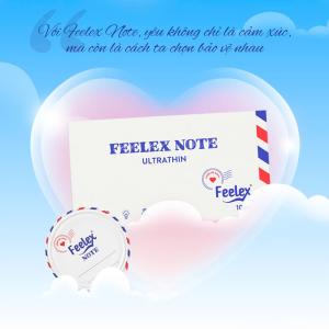 Bao cao su siêu mỏng Feelex Note