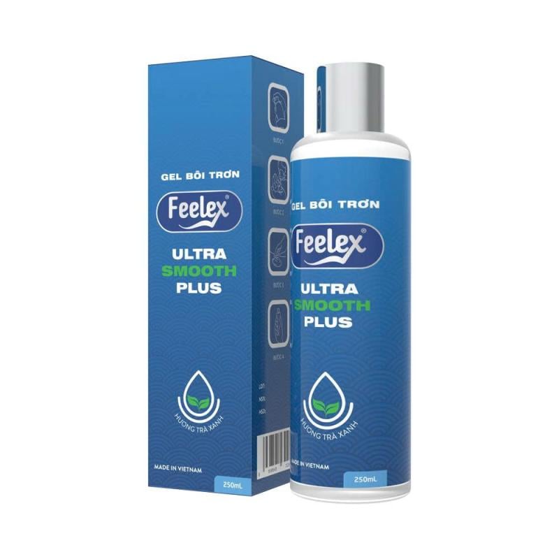 Gel bôi trơn Feelex Ultra Smooth Plus Plain