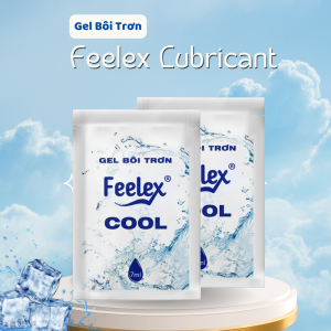Gel bôi trơn gốc nước dạng gói Feelex Lubricant Cool – 7ml