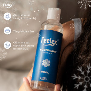 Gel bôi trơn mát lạnh Feelex Lubricant Cool – 250ml