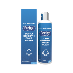 Gel bôi trơn gốc nước Feelex Ultra Smooth Plain