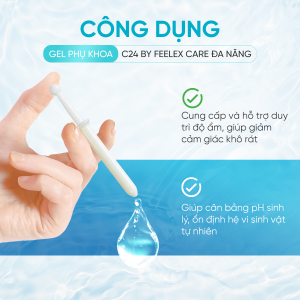 Gel phụ khoa C24 By Feelex Care đa năng