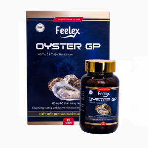 Tinh chất hàu biển cao cấp Feelex Oyster GP - Hộp 60 viên