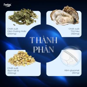 Viên uống Feelex Men Plus - Hộp 60 viên