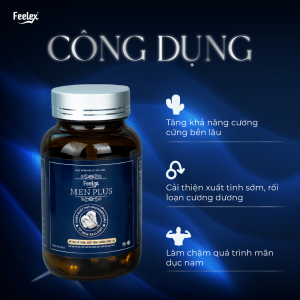 Viên uống Feelex Men Plus - Hộp 60 viên