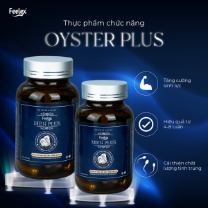 Viên uống Feelex Men Plus - Hộp 60 viên