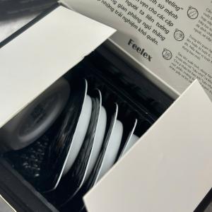 Bao cao su Nóng Feelex Passionate Factor siêu mỏng, nhiều gel - Hộp 10 cái