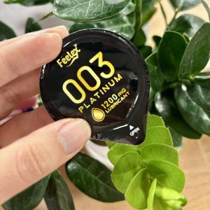 Bao cao su nhiều gel Platinum - Hộp 10 chiếc