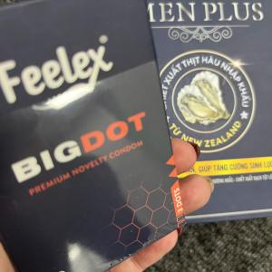 Bao cao su bi Feelex Bigdot | 3 Bi - 6 Bi - 9 Bi lớn, nhiều Gel