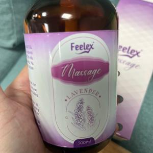 Dầu massage body Feelex nhiều mùi hương – 300ml