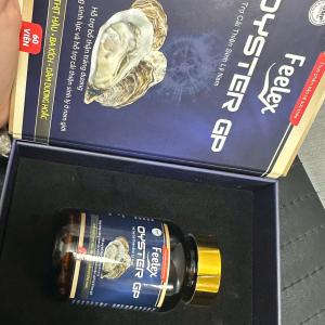 Tinh chất hàu biển cao cấp Feelex Oyster GP - Hộp 60 viên