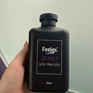 Sữa tắm gội nam Feelex 3in1 nhiều mùi hương – 350ml