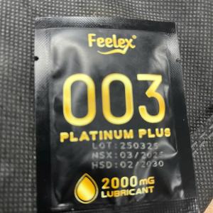 Bao cao su nhiều gel Platinum - Hộp 10 chiếc